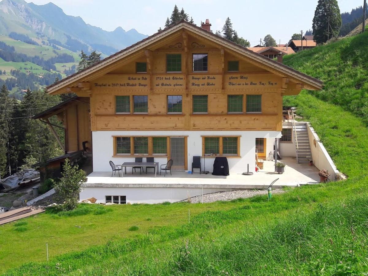 Ferien In Der Bergwelt Von Adelboden Bed & Breakfast Exterior photo